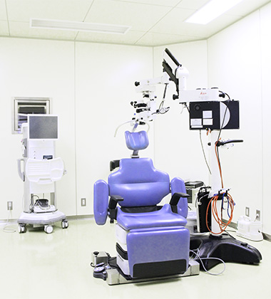 もりの眼科診療所-手術室